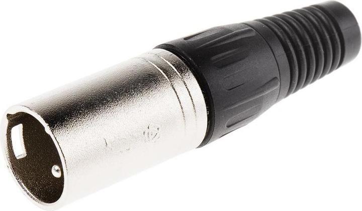 Image du produit RS PRO Fiche mâle en plastique XLR 3 contacts