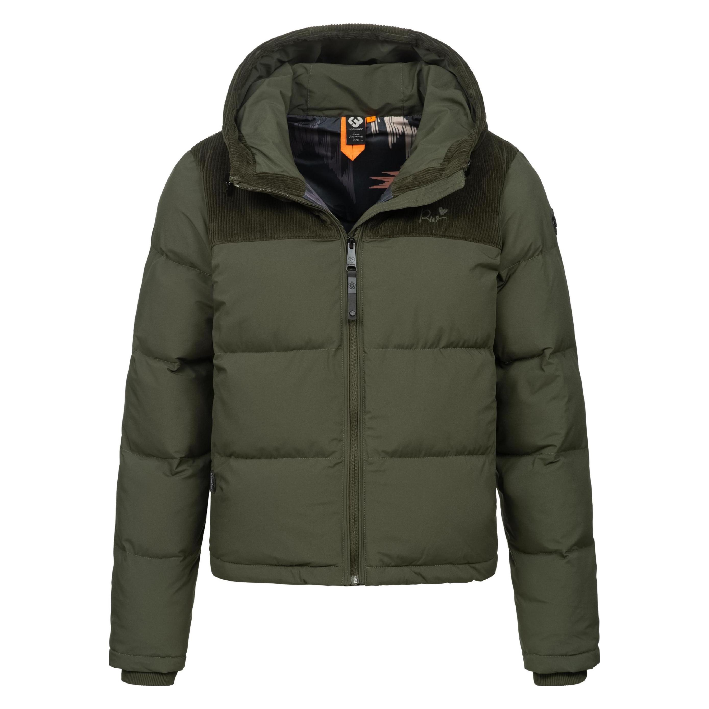 Ragwear, Damen, Winterjacken, Amazze, Grün, (L)