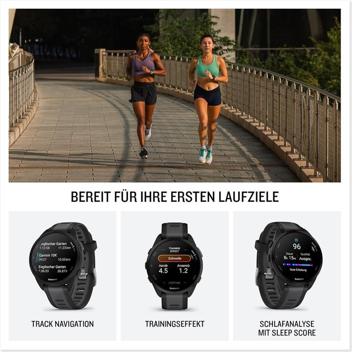 Actual product image Garmin Forerunner 165 (43 mm)