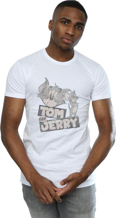 Immagine prodotto Tom & Jerry Maglietta Wink in cotone da uomo (XXL)