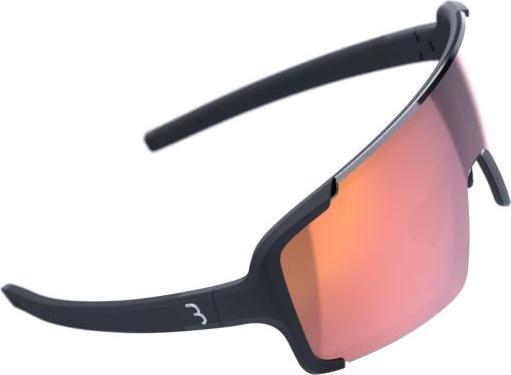 Image du produit BBB Lunettes Chester noir, FLUX rouge (Mat, Flux Red)