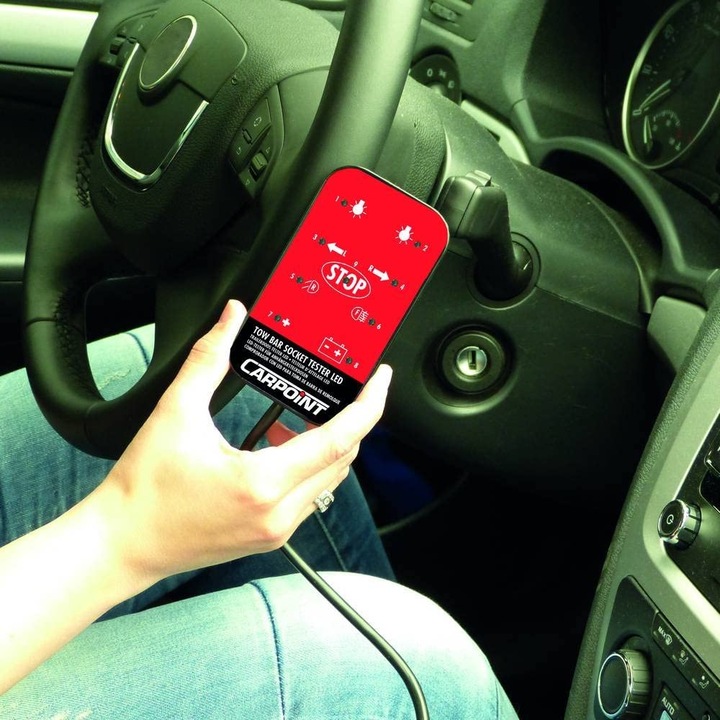 Produktbild Carpoint LED-Tester für Anhängersteckdosen