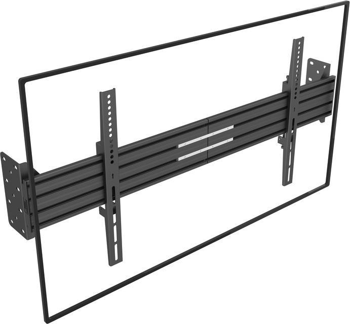 Actual product image Multibrackets Angle plate, black to Pro System, steel (Mounting- / Adapterplates)