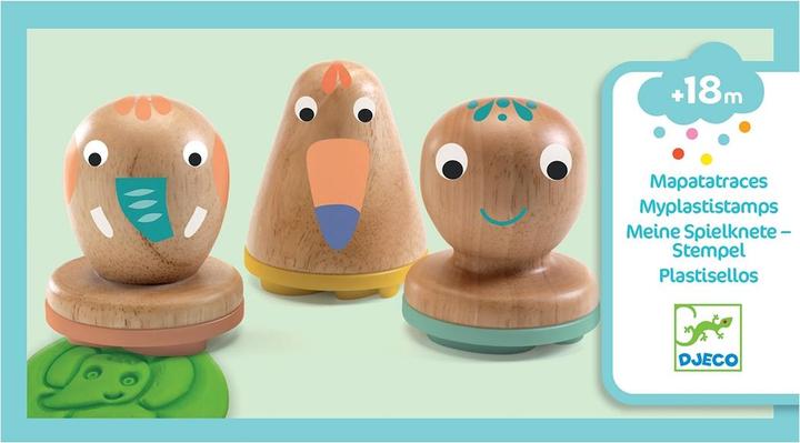 Image du produit Djeco Mes tampons de pâte à modeler