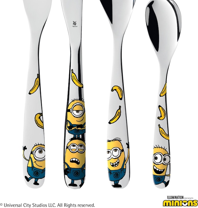 Actual product image WMF Children's cutlery 4 pieces MINIONS