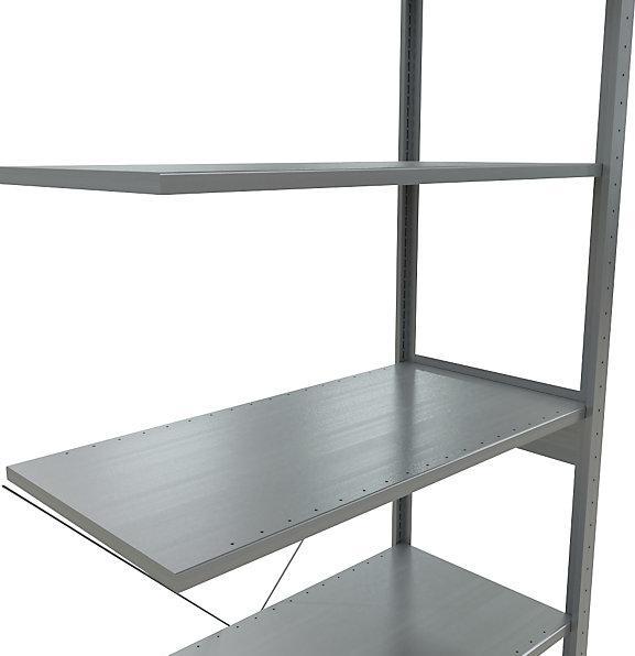 Actual product image eurokraft pro Boltless shelving, single row