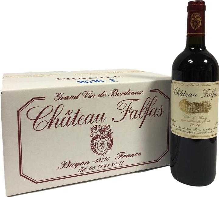 Actual product image Château Falfas - Côtes de Bourg (1 x 75 cl, 2016)
