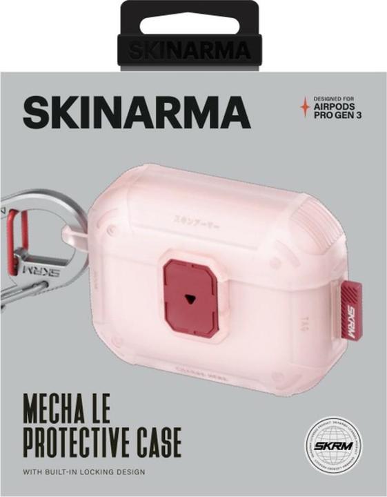 Produktbild Etuui Case Skinarma Mecha LE for AirPods Pro 3 Frost Blush (Kopfhörer Hülle)