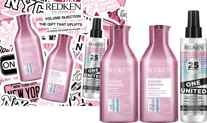 Redken RDK Volume Injection Weihnachtsset 2025 (Set per la cura dei capelli)