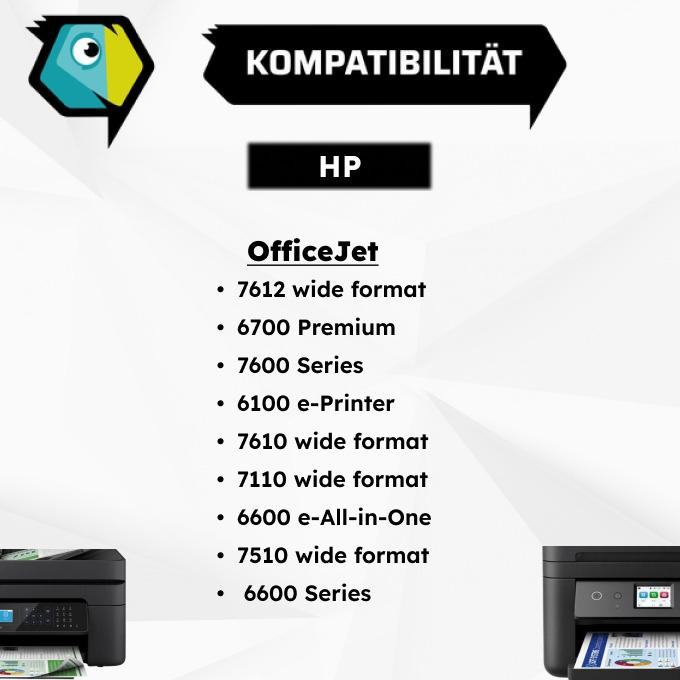 Actual product image Inkadoo Printer Cartridges compatible with HP CN053AE / 932XL Ink Cartridge, black Black (FC)