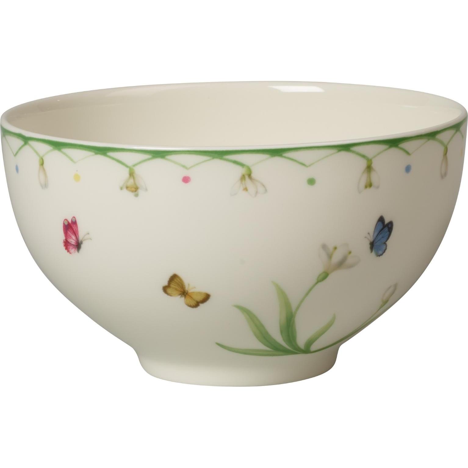 Villeroy & Boch Colourful Spring, Schüssel + Schale, Mehrfarbig, Grün