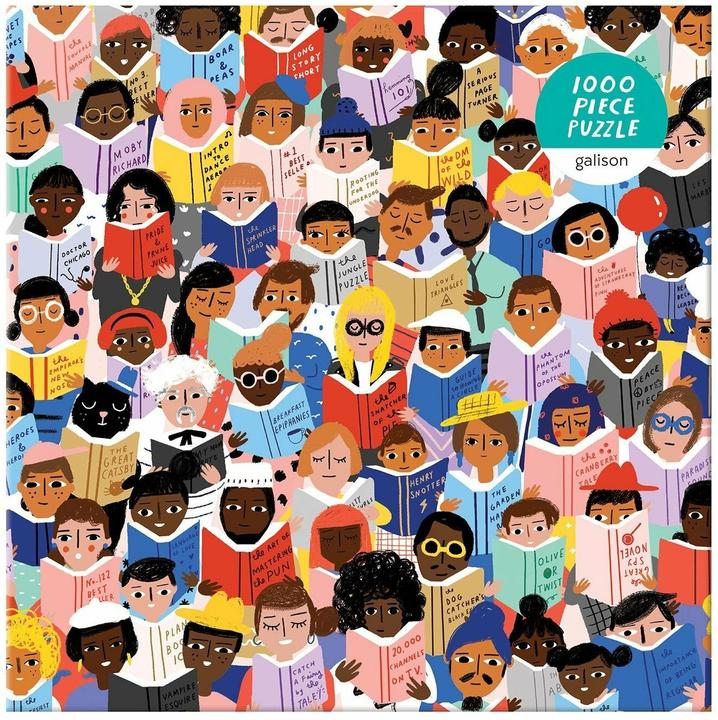 Abrams & Chronicle Book Club 1000 Piece Puzzle In a Square Box (1000 pieces)