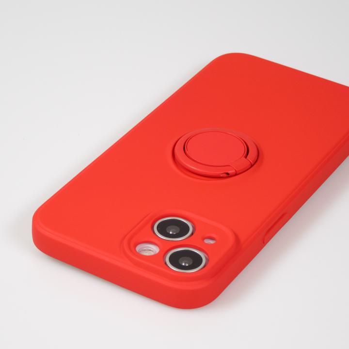 Produktbild PhoneLook Hülle Soft Touch mit Ring (Apple iPhone 14)