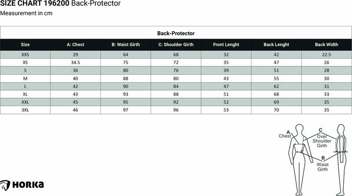 Produktbild Horka Rückenschutz Reiten (XXS, Rückenprotektor, Einzelstück)