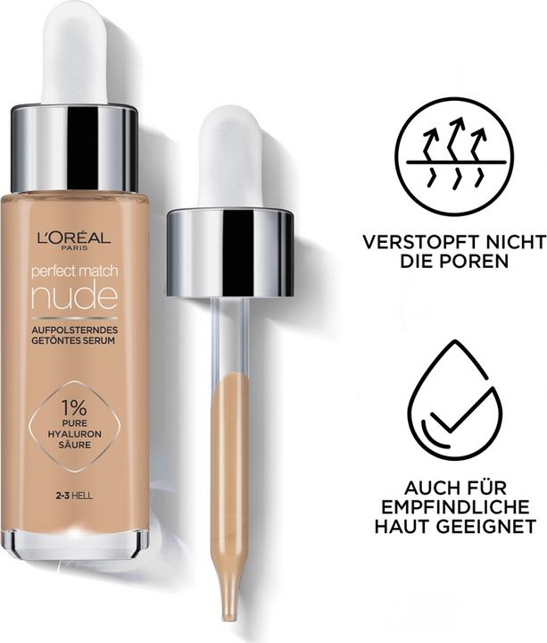 Image du produit L'Oréal Paris Sérum teinté Perfect Match (0,5-2 très clair)