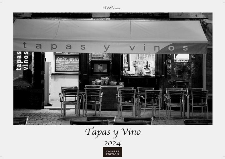 Produktbild Tapas y Vino 2024 S 35x50 cm