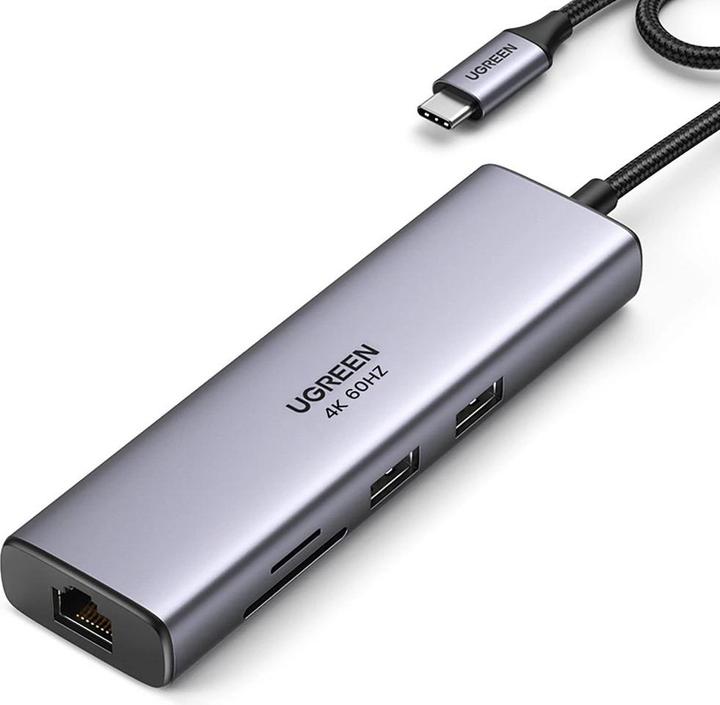 Produktbild Ugreen USB Hub 3.0 (USB-C, 7 Ports)