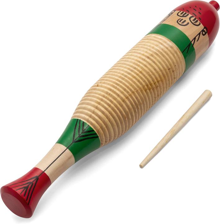 Actual product image Tiger Güiro aus Holz (Guiro)