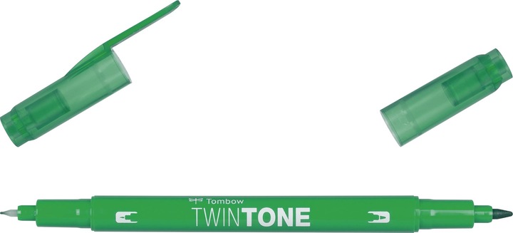 Produktbild Tombow Twintone Fasermaler (07, Green, 1 x)
