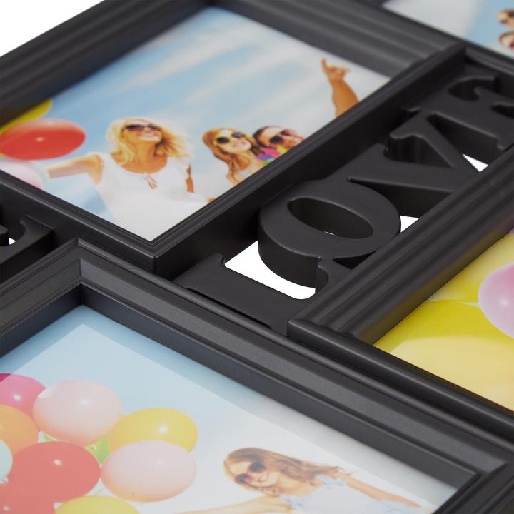 Image du produit Relaxdays Cadre photos Live Love Laugh (18 x 13 cm, 10 x 15 cm, 10 x 10 cm)