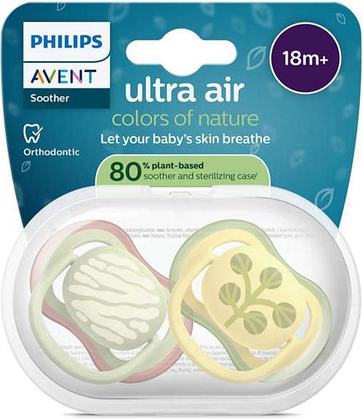 Actual product image Philips Avent Pacifier SCF349/51 ultra air (2x)