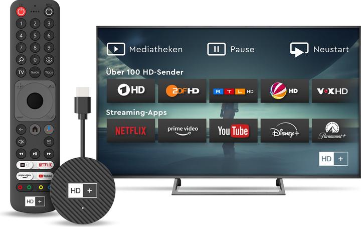Image du produit HD+ HD Plus IP TV (32 Go, DVB-T, Disque dur)