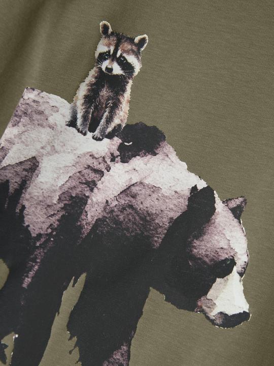Produktbild Name it Langarmshirt mit Bärendruck (92)