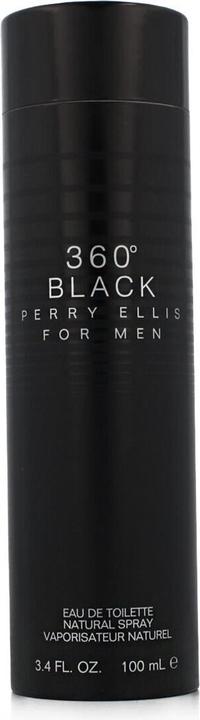 Produktbild Perry Ellis 360 Black Eau De Toilette Spray (Eau de Parfum, 100 ml)