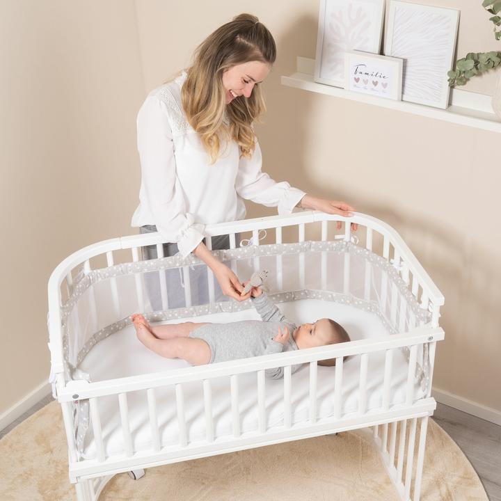 Immagine prodotto Tobi cancello con chiusura babybay verniciato beige