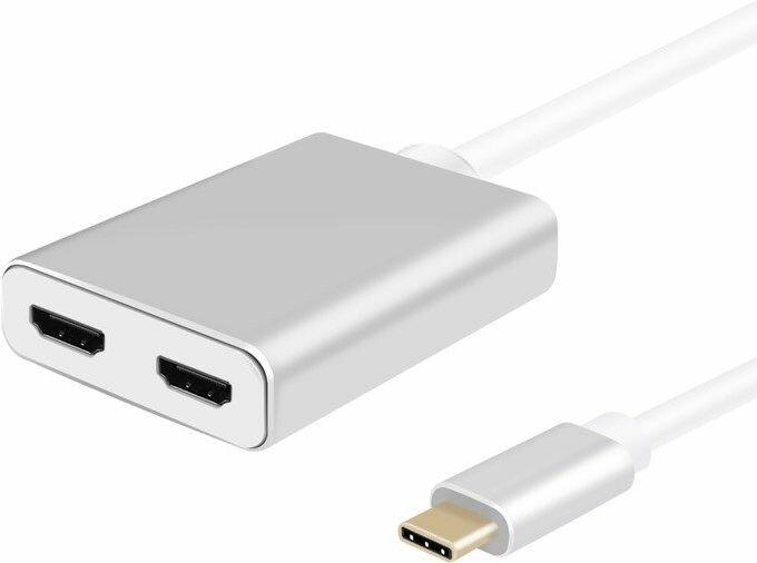 Produktbild Helos Video/Audio-Splitter - USB-C männlich zu HDMI weiblich (USB Typ-C, 10 cm)