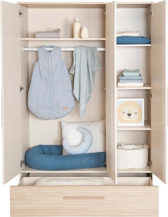 Produktbild Roba Kleiderschrank 3-türig Sidney (118 cm)