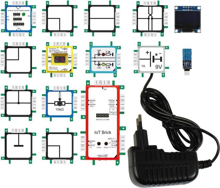 Actual product image Allnet BrickRknowledge Internet of Things Set IoT Espanol Spanish