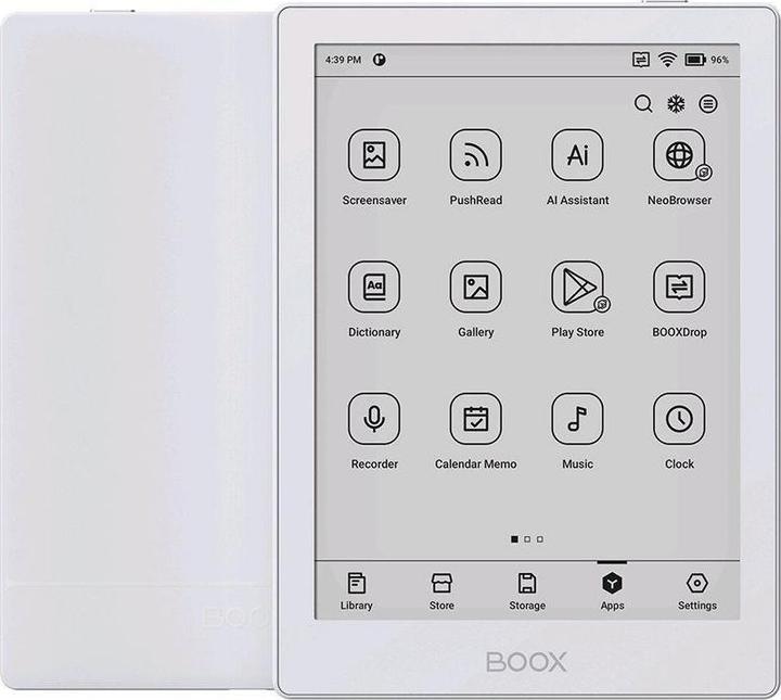 Produktbild Tab Professional Lighting E-book ONYX BOOX GO 6, white, 6inch Carta 1300, 32GB, Bluetooth, Android 11, E-ink display (6", 32 GB)
