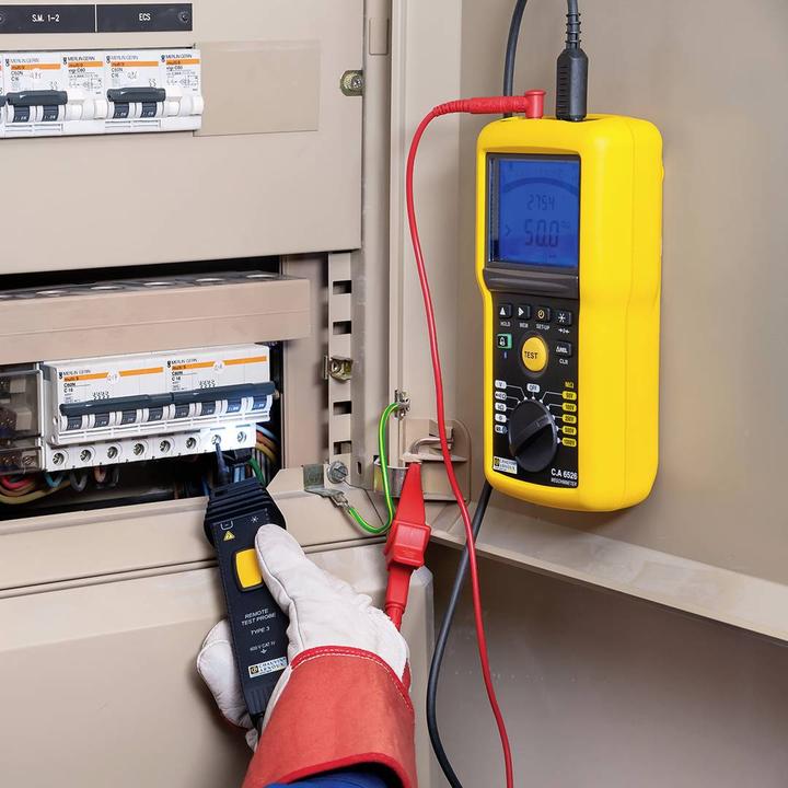 Image du produit Chauvin Arnoux CA6526 Appareil de mesure de l'isolation 50