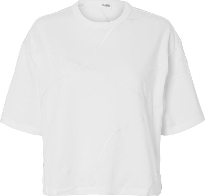 Actual product image Selected Femme Besticktes Crop-T-Shirt (L)