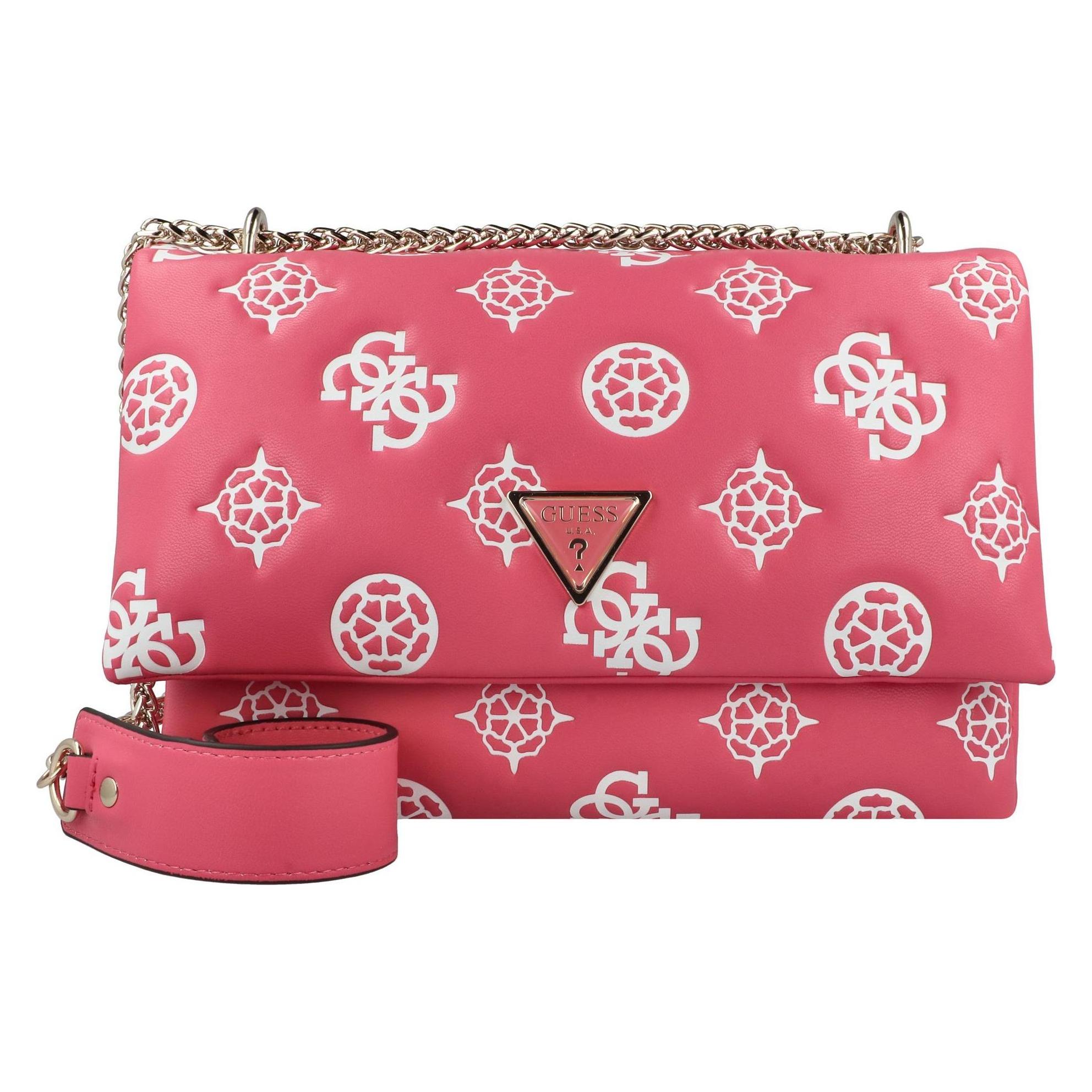 Guess, Damen, Handtasche, Deesa Umhängetasche 26 Cm, Pink