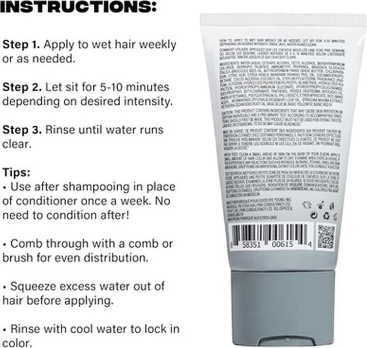 Image du produit Good Dye Young Masque et après-shampoing déposant de couleur