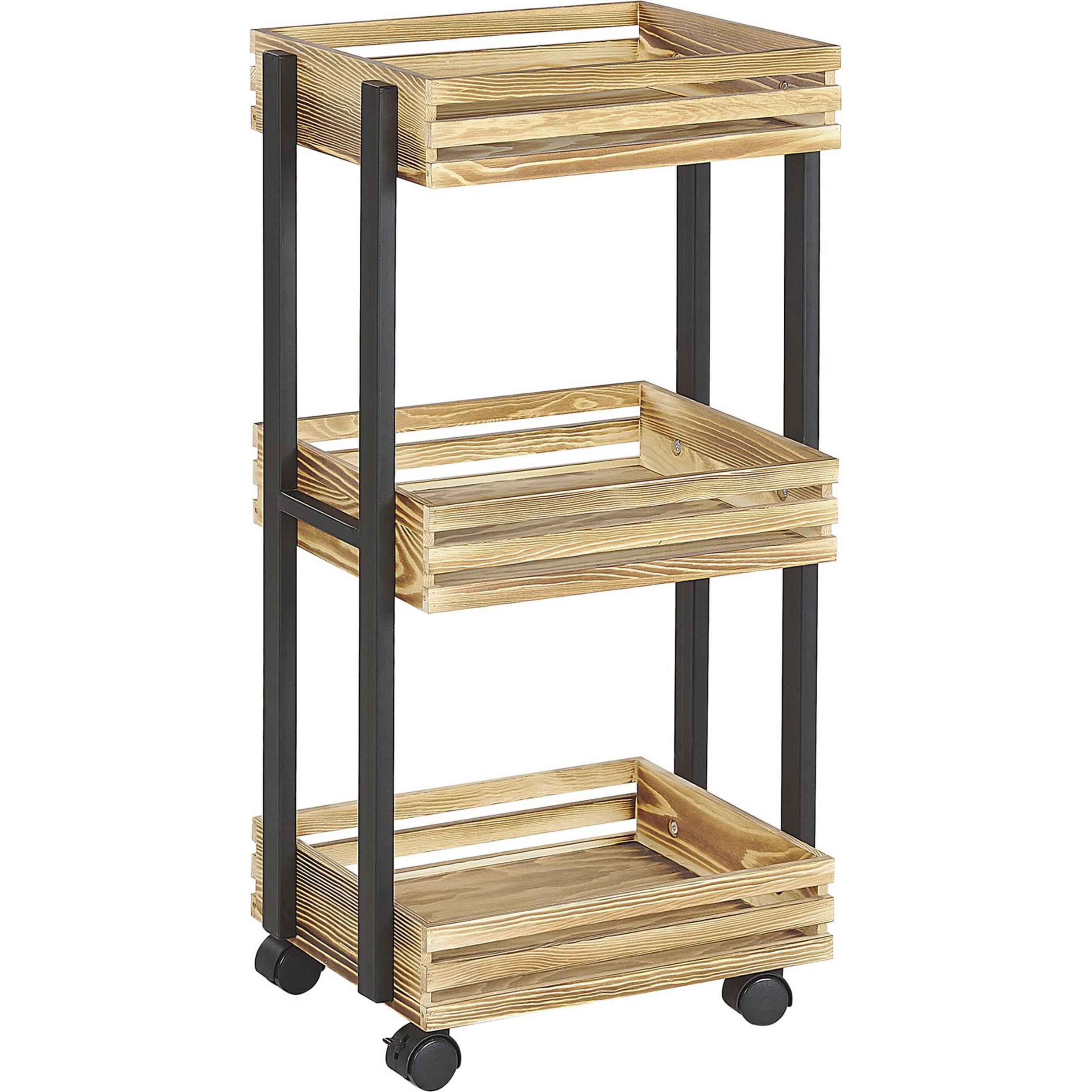 Beliani, Servierwagen, Letino