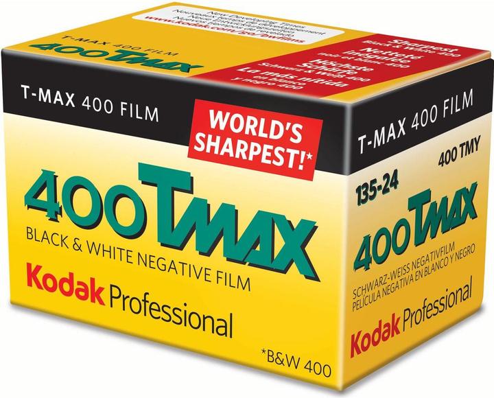 Immagine prodotto Kodak Pellicola Pellicola B&N Bianco e nero 35 mm T-max 400 135 24 Zd