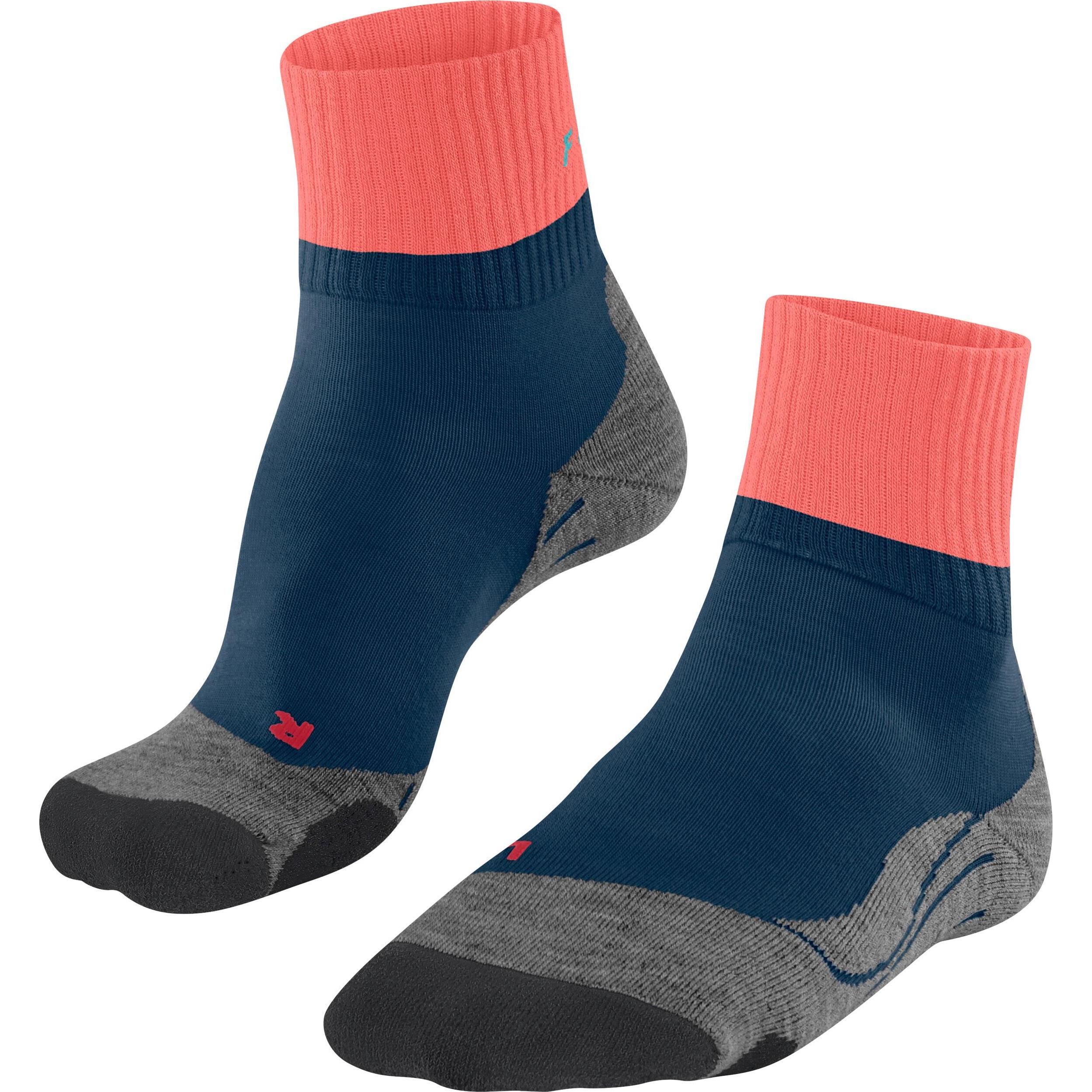 Falke, Damen, Sportsocken, TK2 Explore Short Damen Trekking (37 - 38), Blau