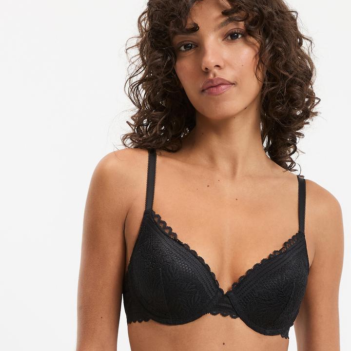 Produktbild La Redoute Collections Volumen-BH aus Recycling-Spitze (70 C)