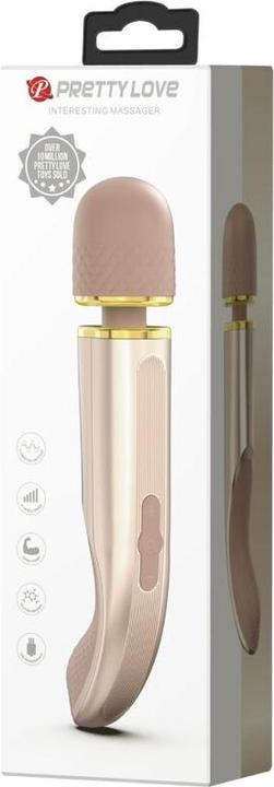 Actual product image Pretty Love Massager 7 Vibration Modes Champagne