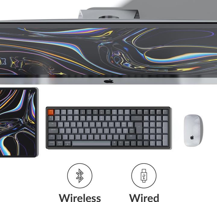 Image du produit Keychron K4 (CH, Sans fil, Filaire)