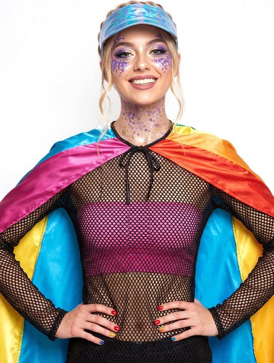 Actual product image Boland 80s fishnet shirt (L, M)