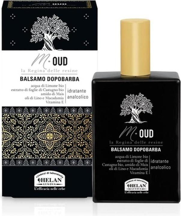 Image du produit Helan M Oud Men's Aftershave Balm Gentle & Moisturizing Calming Action (Baume après-rasage)
