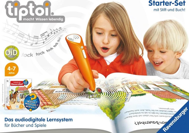Produktbild tiptoi Starter-Set mit Buch und Stift "Entdecke den Bauernhof"