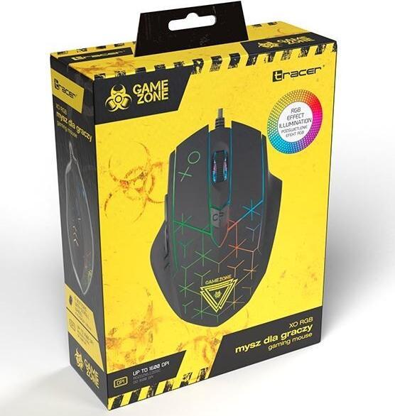 Actual product image Tracer 46797 Game Zone XO RGB Gaming Mouse (Cable)