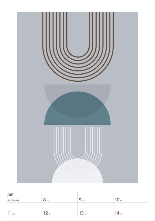 Actual product image Harenberg Gallery Wall Planner Wochenplaner 2026 - Kalender mit 53 Minipostern (25 x 35.5 cm, German)