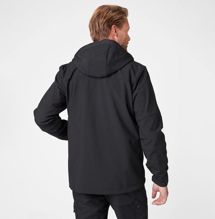 Actual product image Helly Hansen Softshell jacket Kensington black size 2XL