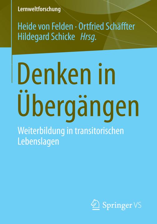 Produktbild Denken in Übergängen (Deutsch, 2014)